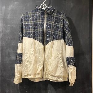 Vintage 80s Jennifer Moore activewear shell suit. Lightweight, lined. Size large